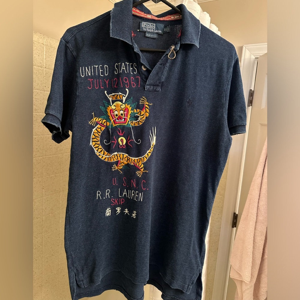 Ralph Lauren Chinese dragon shirt